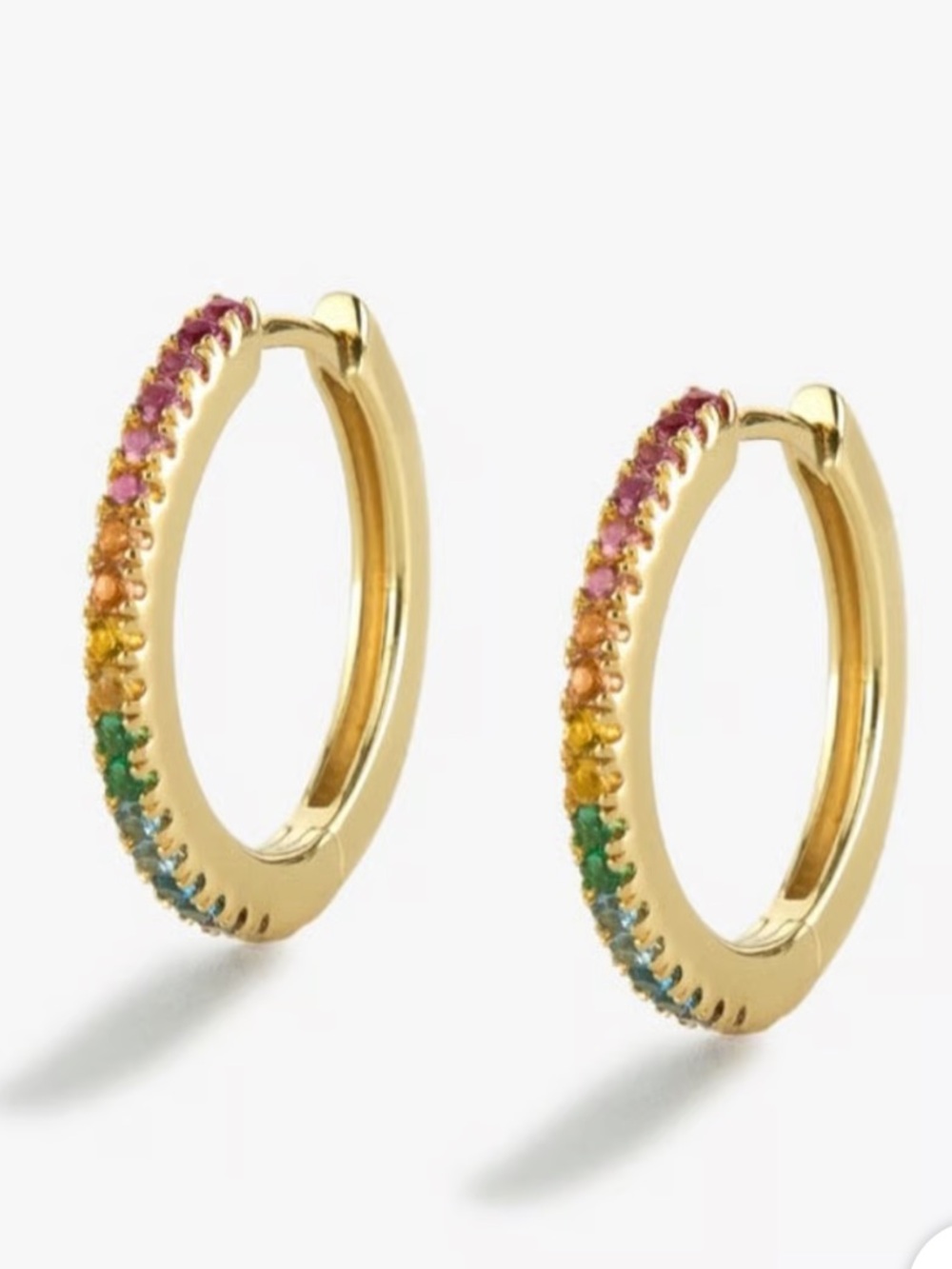 Electric Picks x Bethenny Frankel Caviar Hoop Earrings